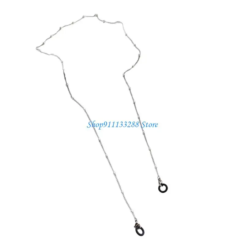 

G88D MultiDevice Compatible Metal Earbud Lanyard With Smooth Skin Friendly Surfaces