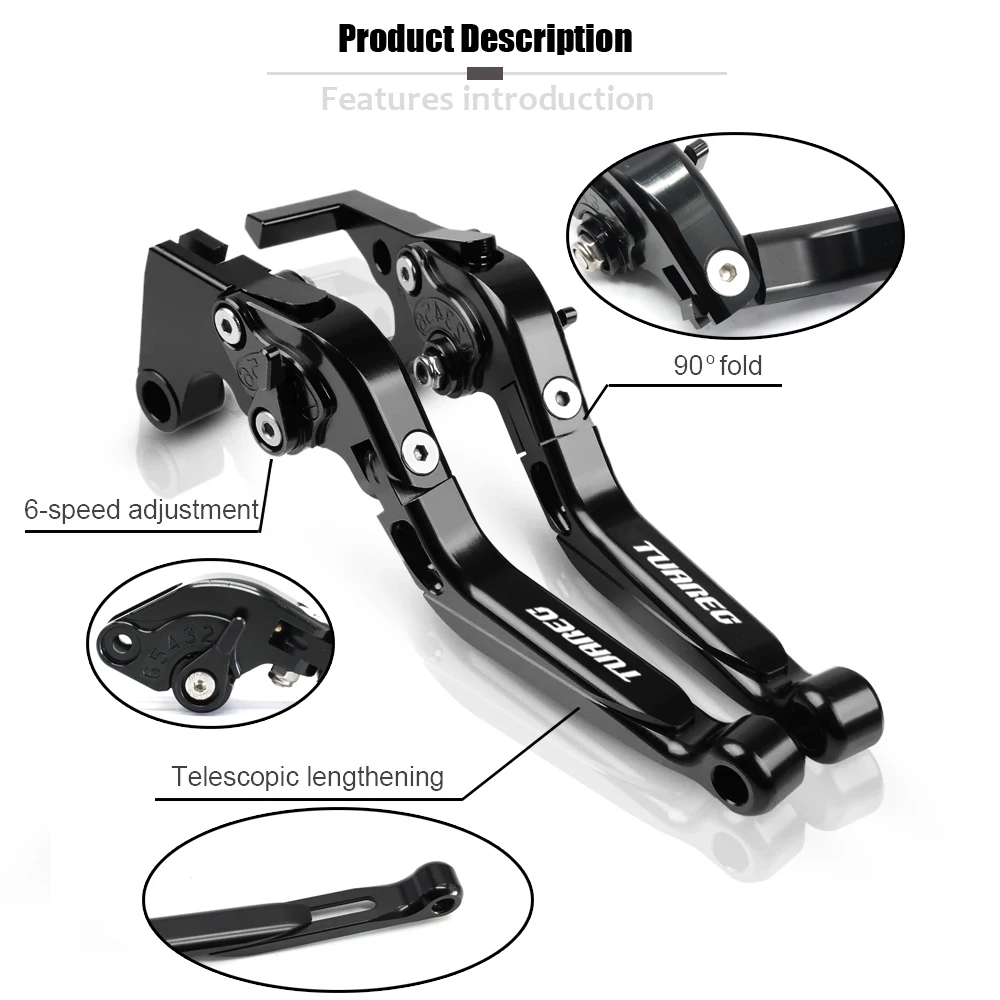 For Aprilia Tuareg 660 Tuareg660 Motorcycle Adjustable Folding Extendable Brake Clutch Lever