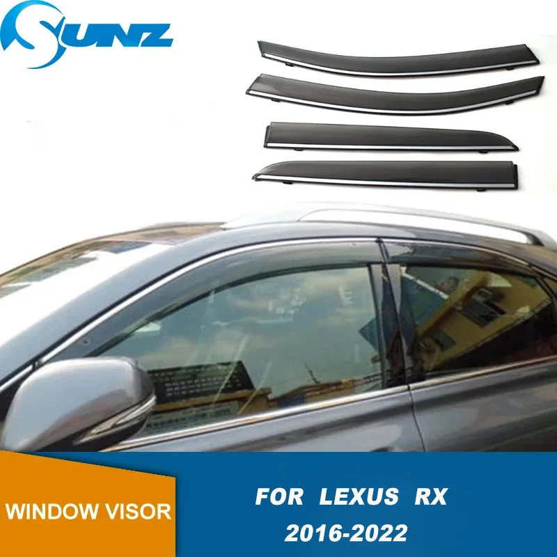 

Car Window Deflector For Lexus RX RX270 RX350 RX450H 2016 2017 2018 2019 2020 2021 2022 Window Visor Sun Rain Guard Deflector