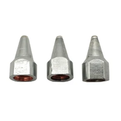 Boquilla de 1mm/1,5mm/2mm para pistola desoldadora eléctrica de S-993A/S-995A, bombas para desoldar para soldadura, suministros de soldadura plateados, 1 ud./3 uds.