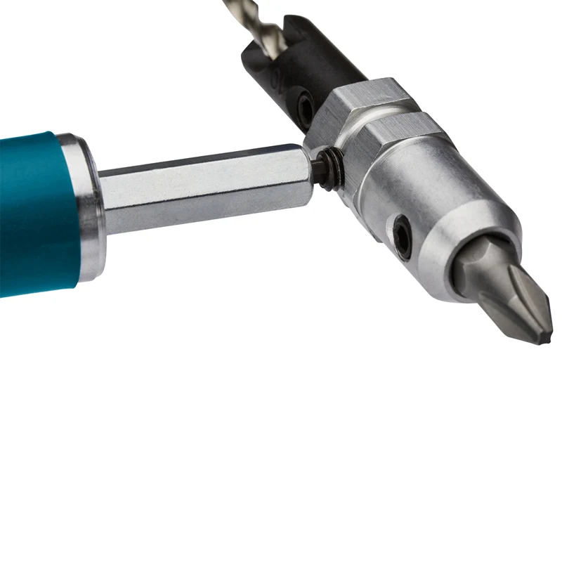 Imagem -03 - Makita-gauge Broca Countersink Drive Bit Multifuncional Lote Carpintaria Combinação Acessórios Ferramenta 10