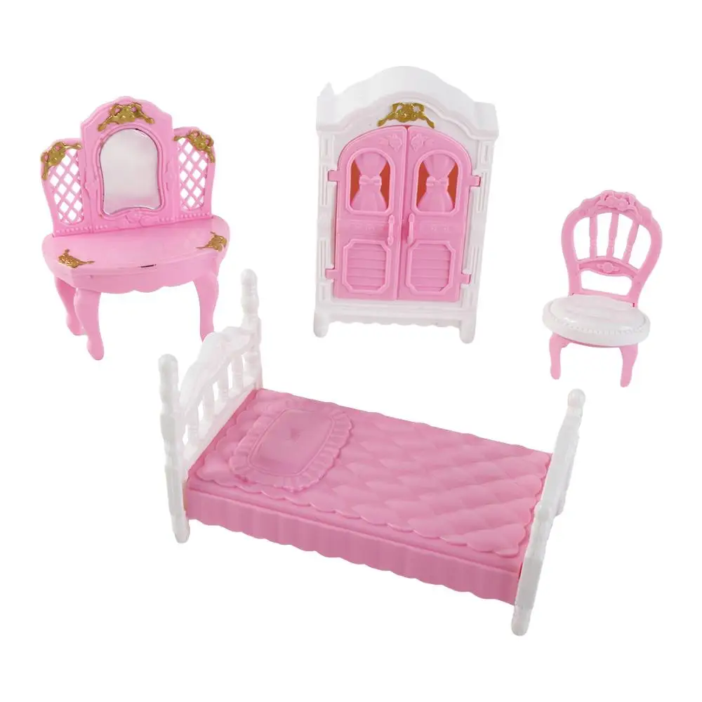 Huis Spelen Simulatie Meubilair Fauteuil Bank Set Poppenhuisaccessoires Miniaturen Meubels Poppenhuismeubilair
