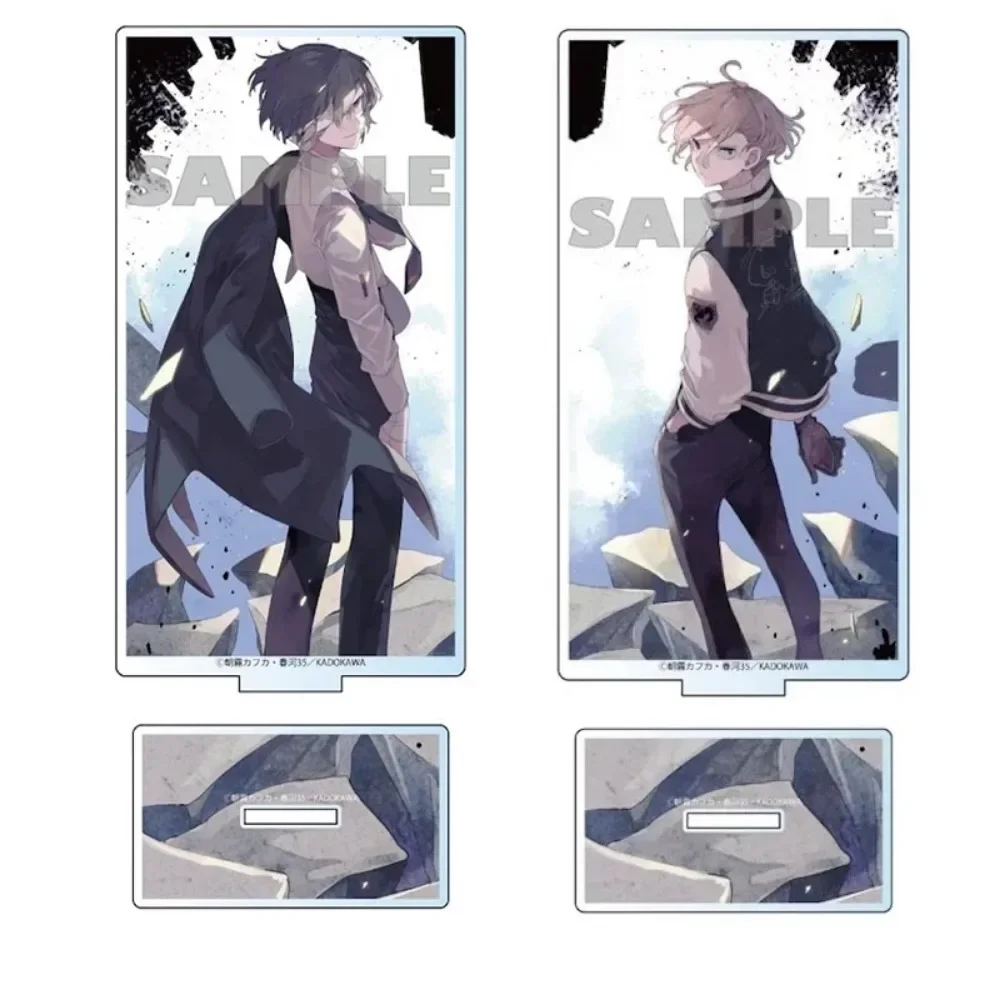 15CM Anime  Figures Ryunosuke Akutagawa Acrylic Stands Nakajima Atsushi Character Model Cartoon Toy Desk Decor