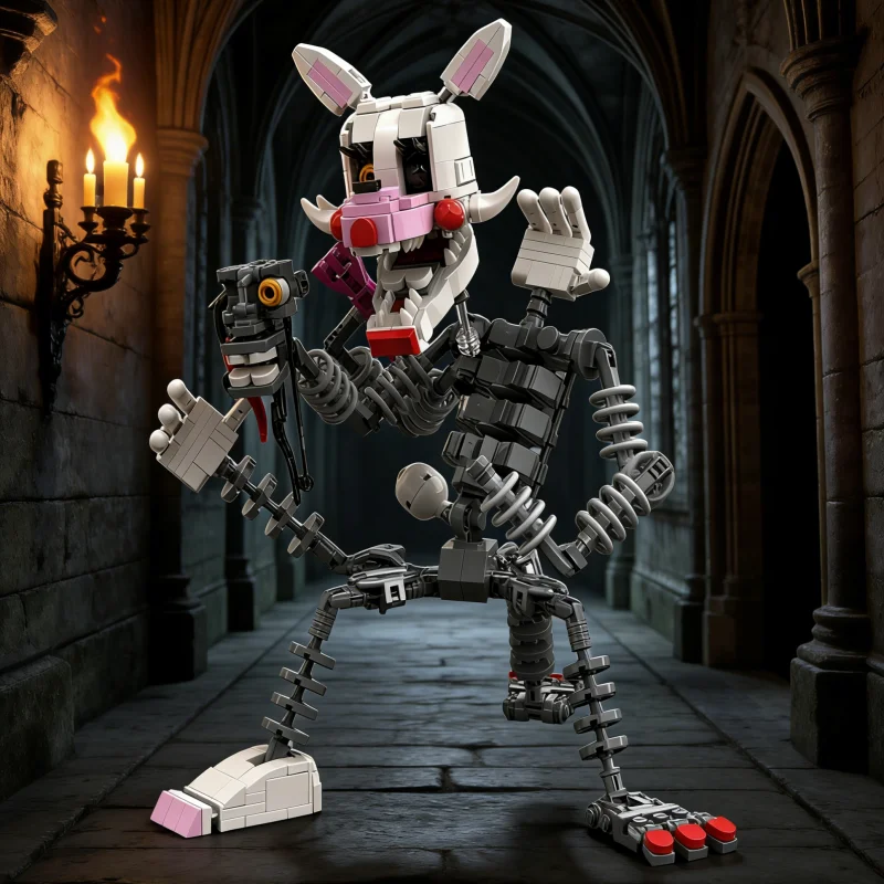 

Серия MOC-фигурок Spooky Jointed Figure, тематические модели на тему ужасов, конструкторы для демонстрации