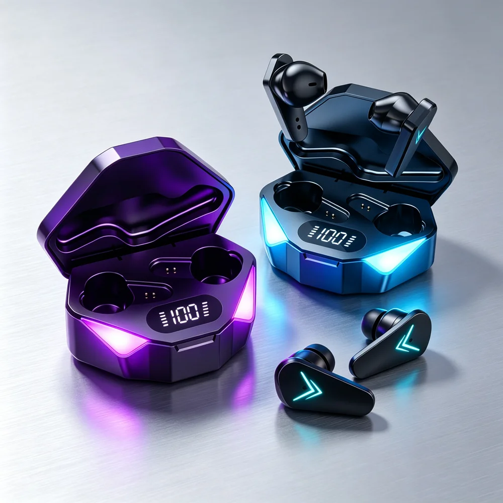 TWS Bluetooth Earbuds Wireless Headphones Compact Bluetooth Earphones Offer Superior Noise Isolation for Daily Subway Commutes