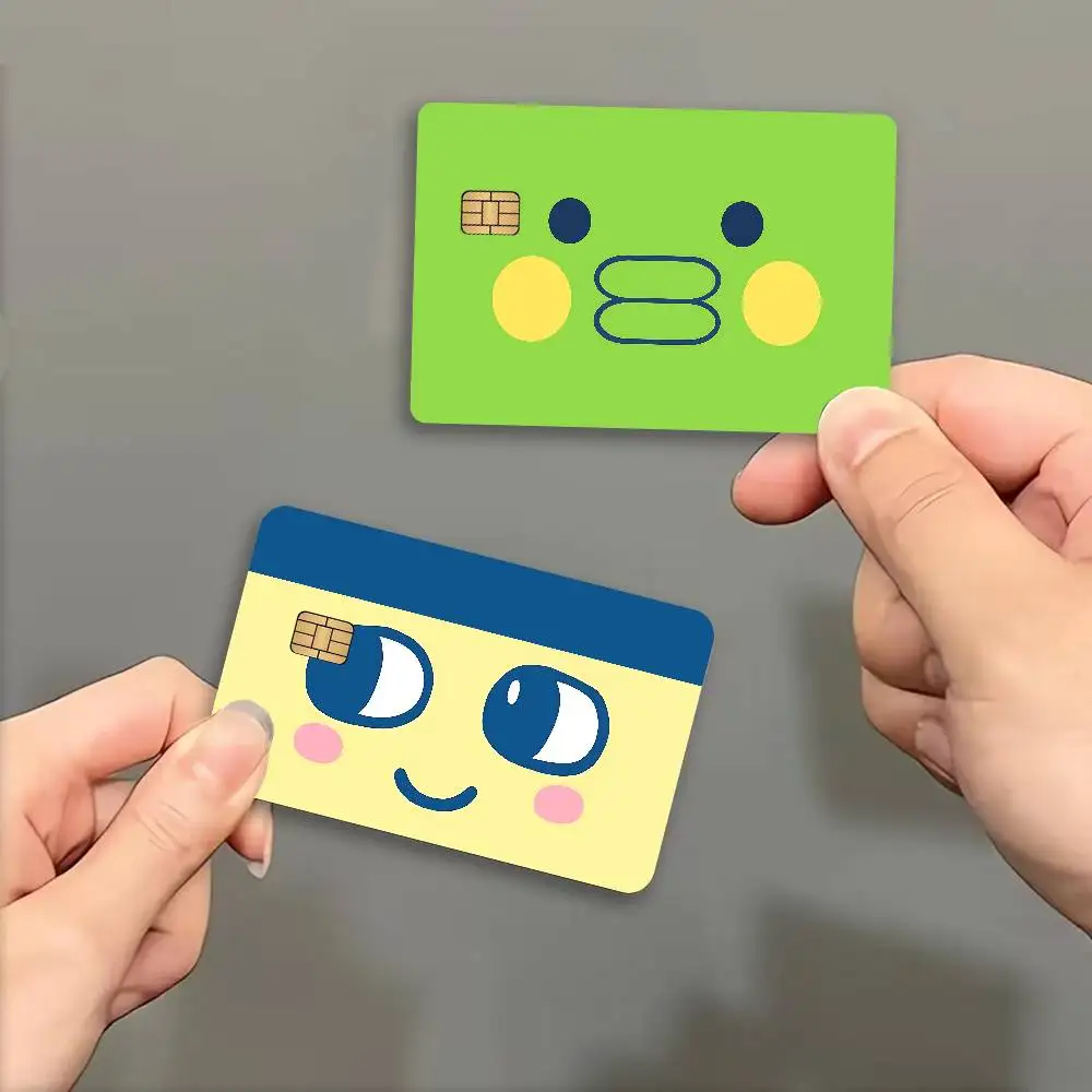 Game T-Tamagotchi Anime Front Cover Film Sticker Skin For Credit Debit Card Small Large Chip