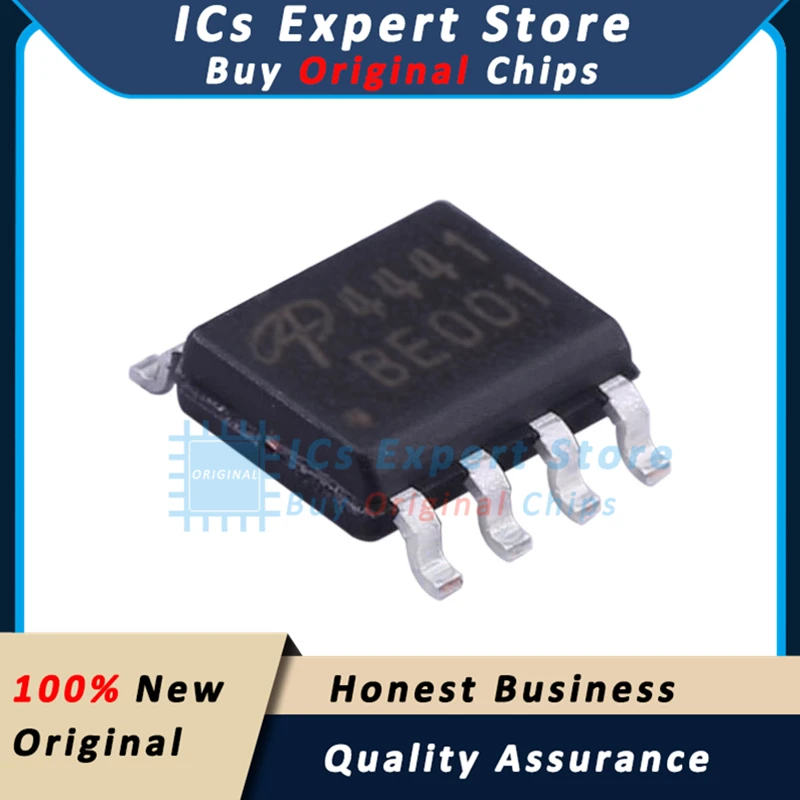 10 PCS/LOT Original Transistor AO4441 P Channel 60V 4A MOSFET 4441 AO4441 SOIC-8