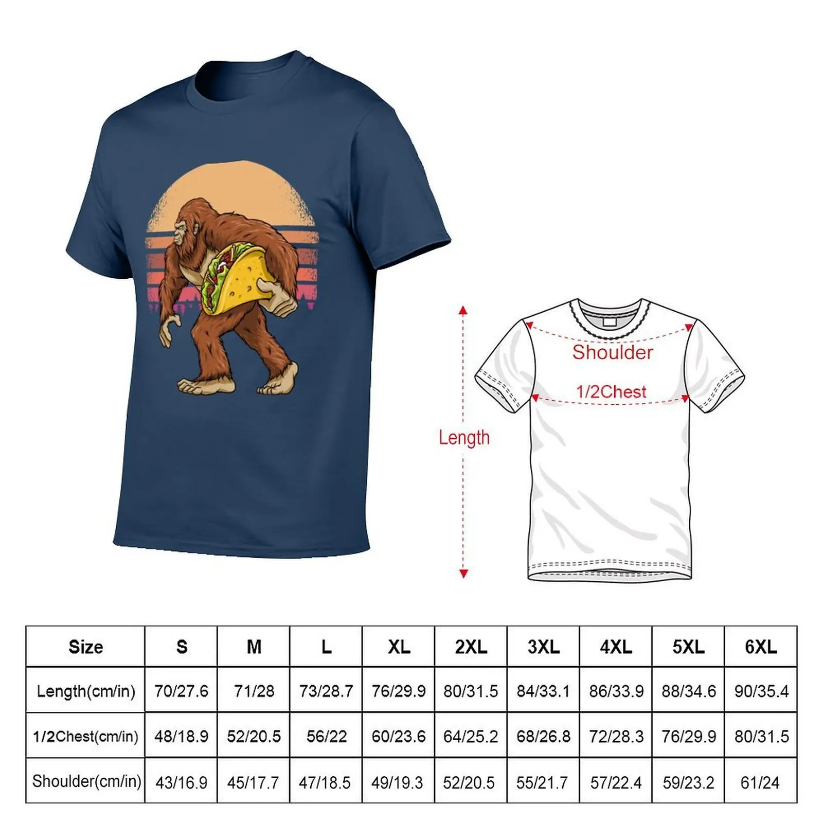 Bigfoot de Cinco Taco Sasquatch Mayo Boys Carrying T-Shirt Sweat Resistant Workout Tee Shirt