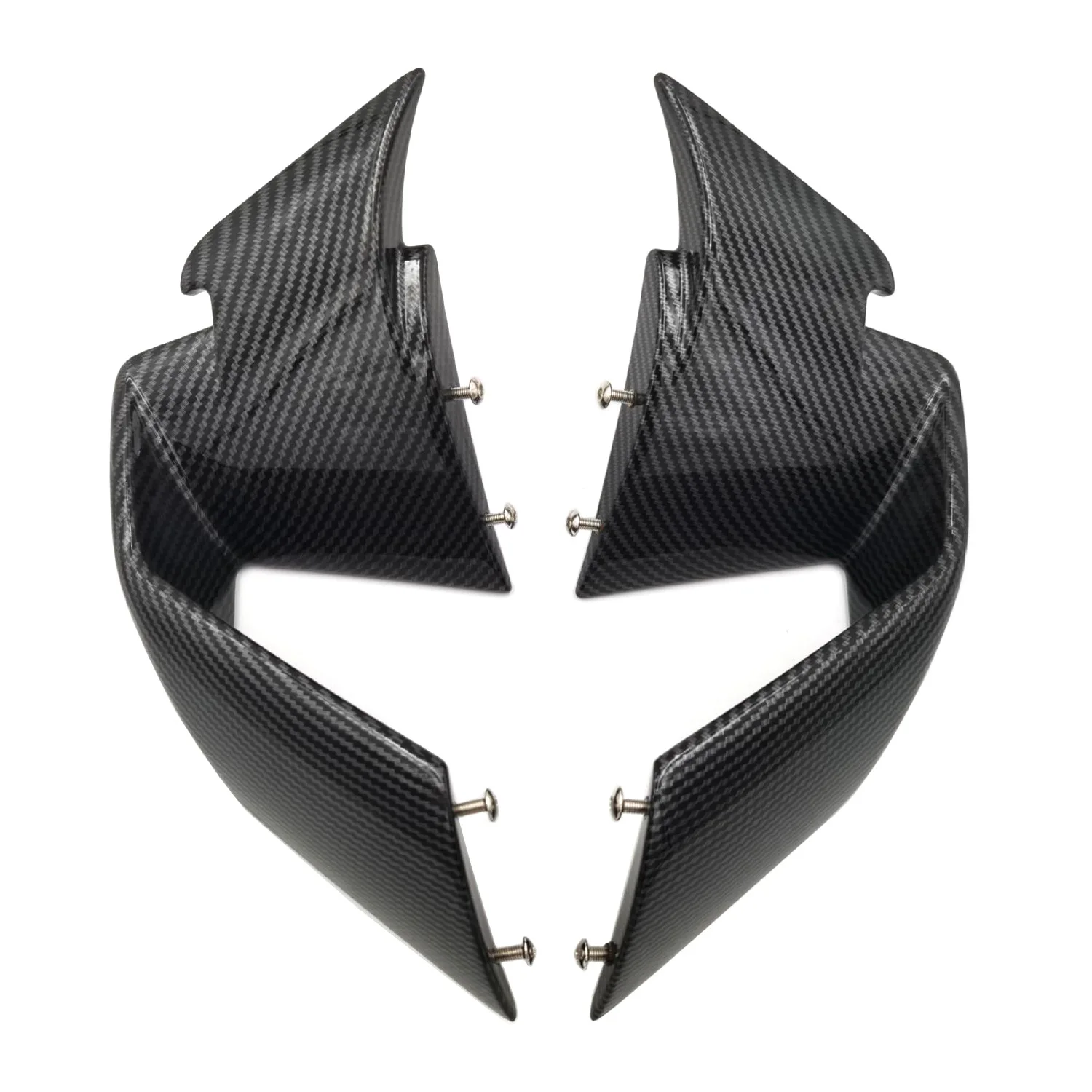

Suitable for S1000RR 2019-2022 water transfer matte black modification accessories, side panel fixed wing