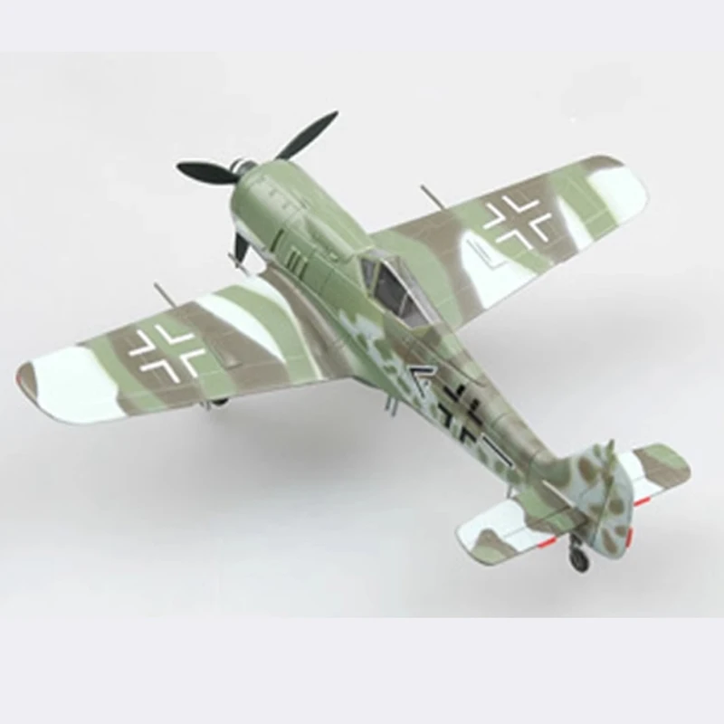 Diecast w skali 1:72 36362 FW-190A-8 myśliwiec 1945 gotowy Model symulacyjny statyczna dekoracja pamiątkowe prezenty dla dorosłych