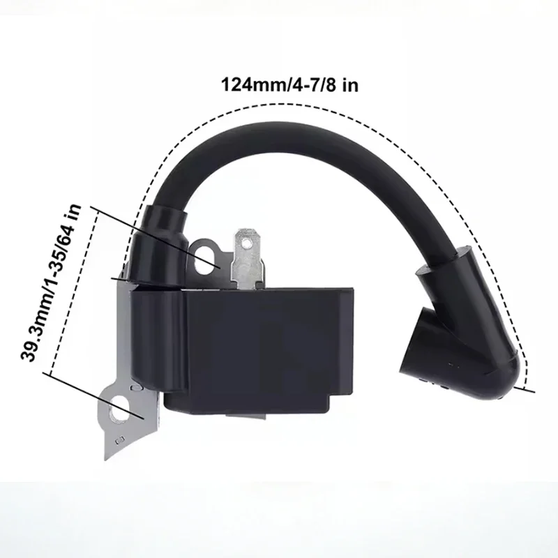 Ignition Coil with Spark Plug Fit STIHL FS38 FS45 FS55 HL45 HS45 KM55 # 4140 400 1308 41401308A 41401306A 41401303A Strimmer