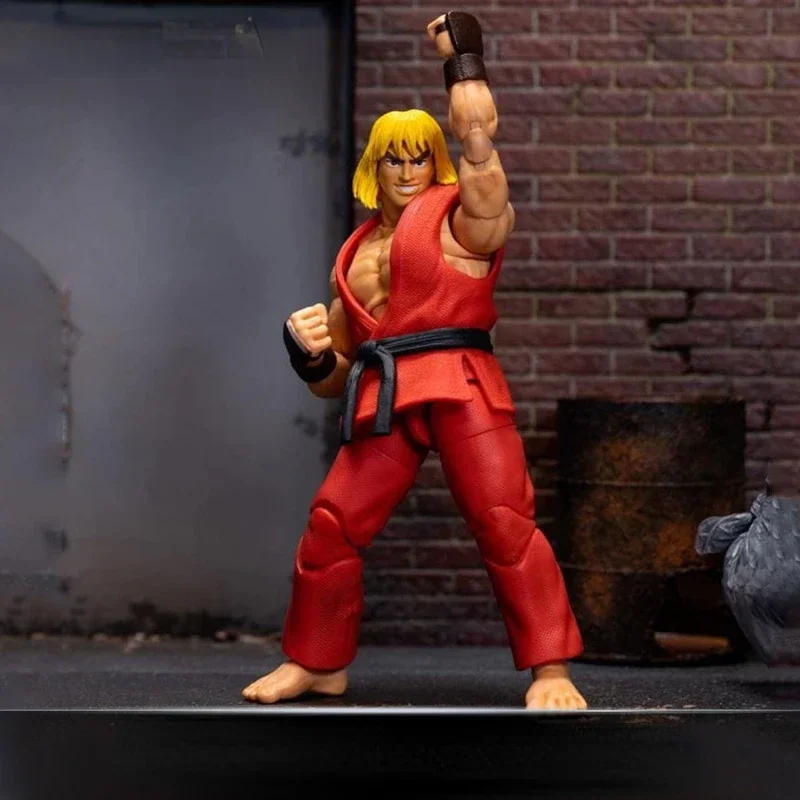 

In Stock Genuine Jada Toys Street Fighter 2 1/12 Game Character Ken 6-inch Action Figure Model Collection Anime Toy Gift