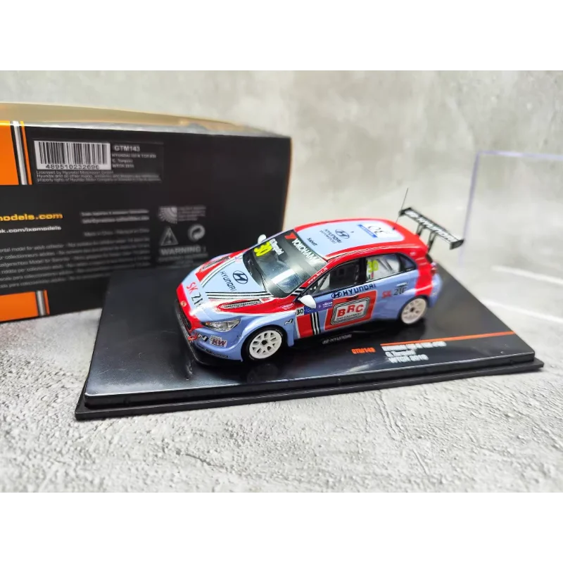 

Литой под давлением IXO масштаб 1/43 HYUNDAI I30 N TCR G. Tarquini WTCR 2018, современная модель автомобиля из сплава, коллекционная игрушка, подарок, сувенирный дисплей