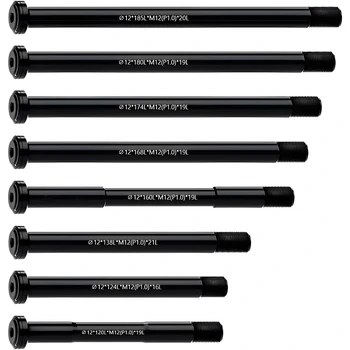 Swift MTB Road Bike Thru Axle Front Fork Shaft Skewers M12xP1.0/1.5/ 12x142/148 Bicycle Quick Release Skewer Wheel Accessories
