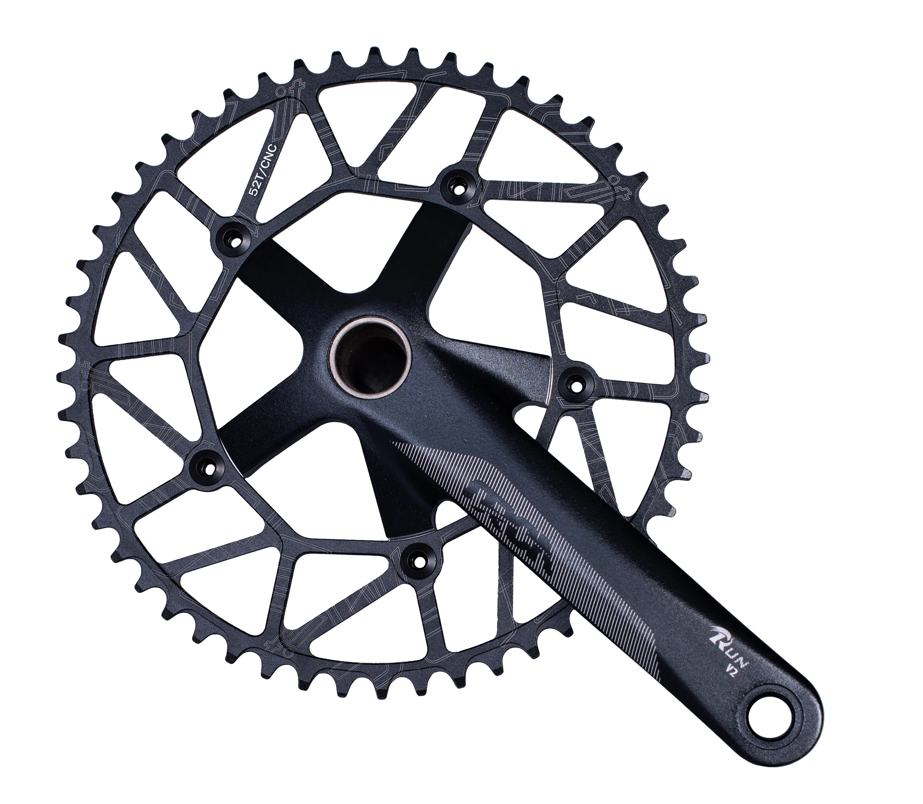 New Design BCD130 Narrow And Wide Chain Ring Folding Bicycle Crankset 5 Hole Fold Bicycle Crankset & ChainwheelATU&UTV
