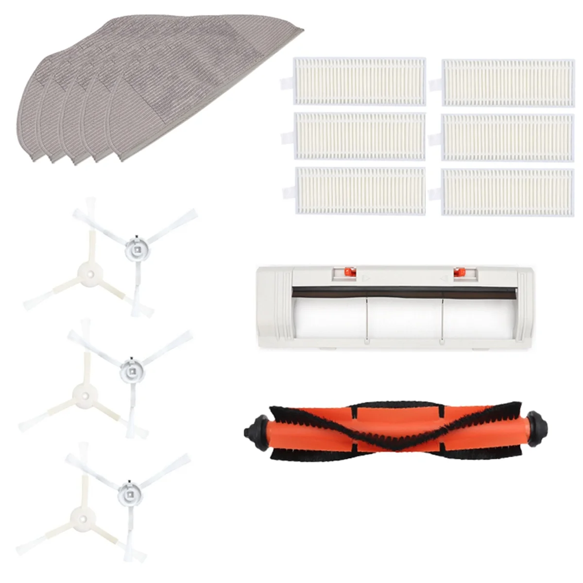 Аксессуары для подметальных машин Подходит для робота для подметания и мытья полов Аксессуары G1 Набор запасных частей для робота для подметания и мытья полов