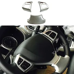 For Suzuki Vitara Escudo 2016 2017 2018 2019 2020 Car Detector Styling ABS Matte Steering Wheel Interior Kit Trim Frame Hoods
