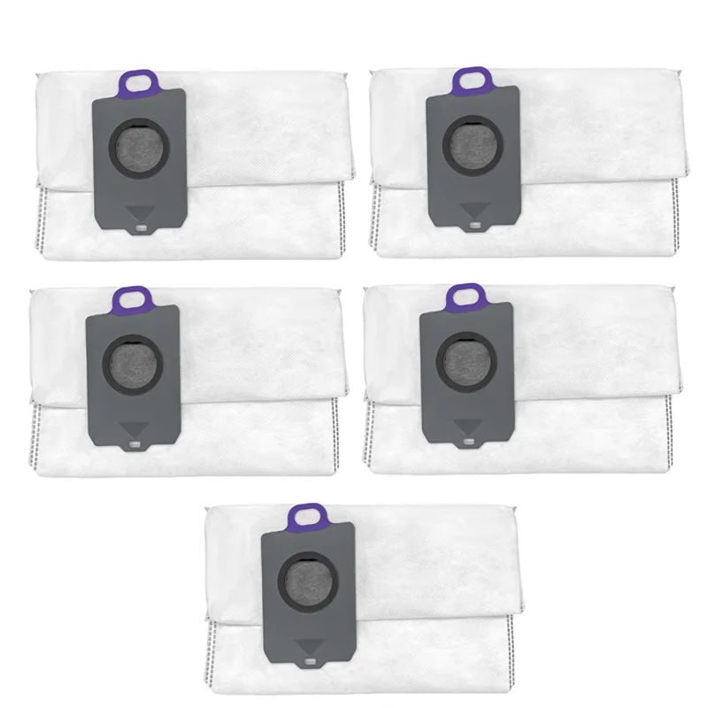 A60T New 5Pcs Vacuum Dust Bags For Narwal For Freo Z For Ultra Vacuum Parts  Replacement Spare Part Dust Bags