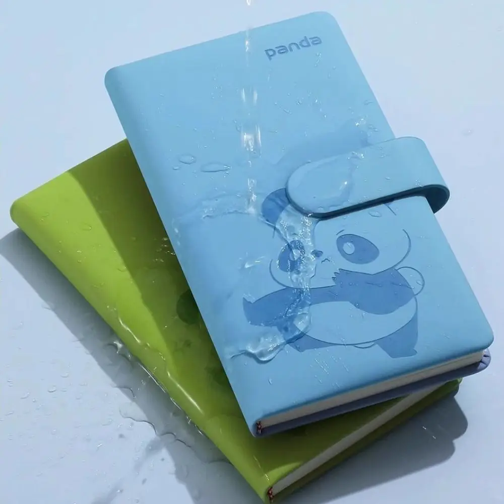 Durable A6 B6 Pocket Notebook Cartoon Panda Portable Handbook 192 Pages Mini Diary Book Stationery