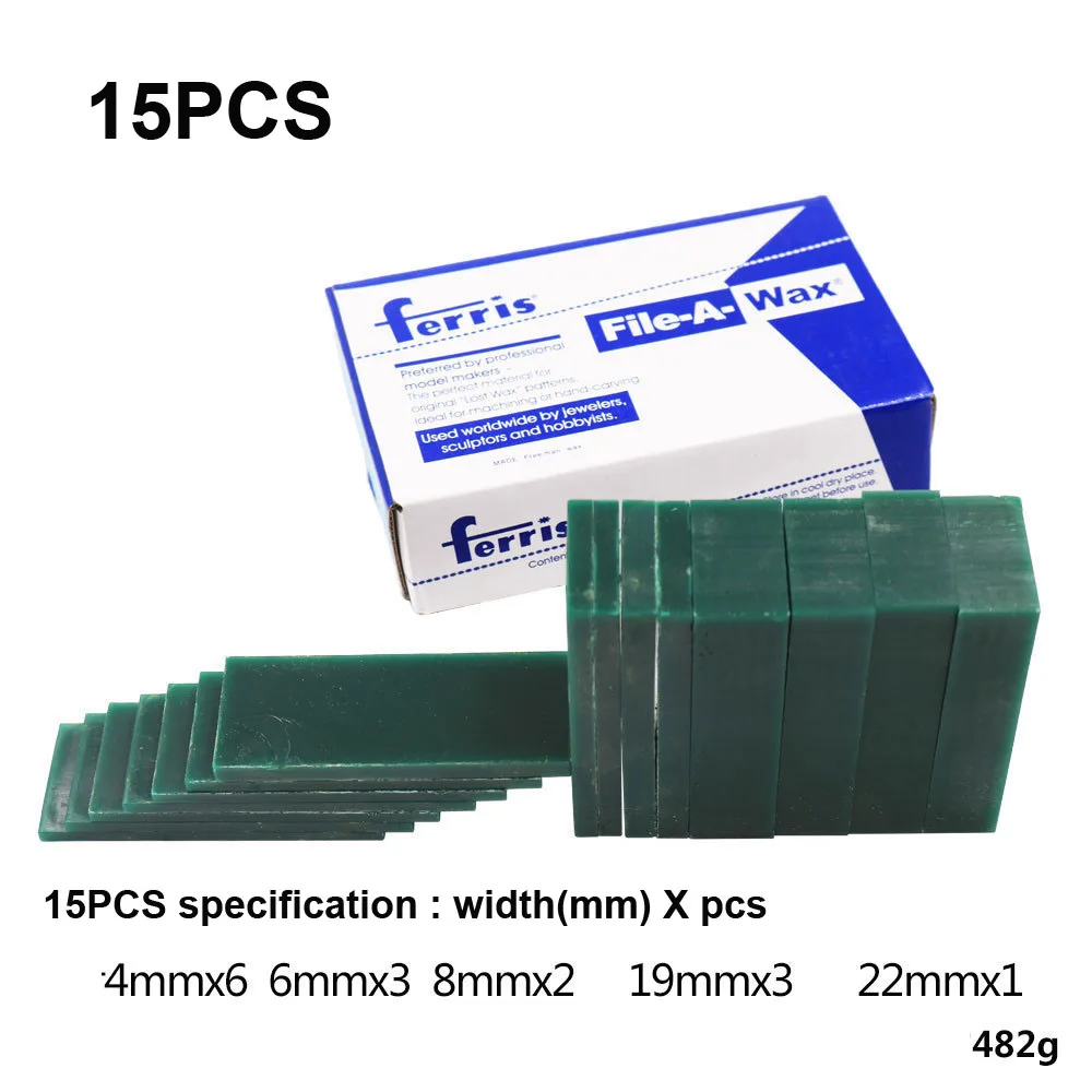 1pcs Green Carving Wax Block Wax Carving Picece Jewellery Model Design Wax For Jewelry casting carving