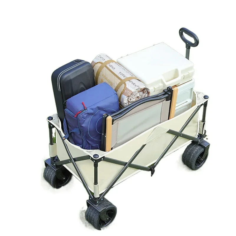 Camper Folding Internet celebrity Stall Cart Stall Outdoor Portable Camp Wild