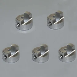 5PCS Model Boat 8mm Paddle Fork Drive Dog Propeller Shaft Fixed Crutch Connector Fastener for DIY RC Electric Control Ship Parts