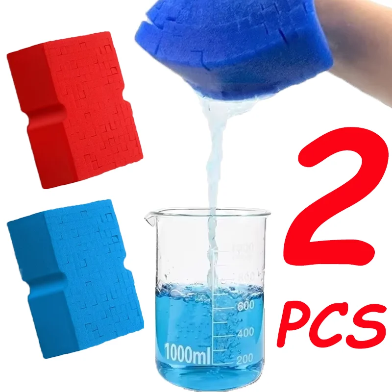 Multifunctional Large Sponge Absorption Water Hot-selling Universal Car Soft Foam Grid Sponge Auto Detailing Clean Accessories