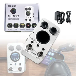 MOOER GL100 Looper Pedal 300-Min Stereo Drum Machine 1.3