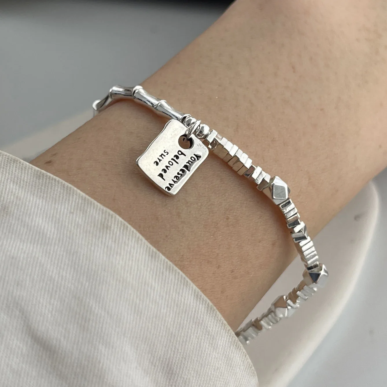 925 فضة أساور للنساء الرجال الملحقات الاتجاه خمر سلسلة ملونة قلادة مجوهرات الحفلات هدية