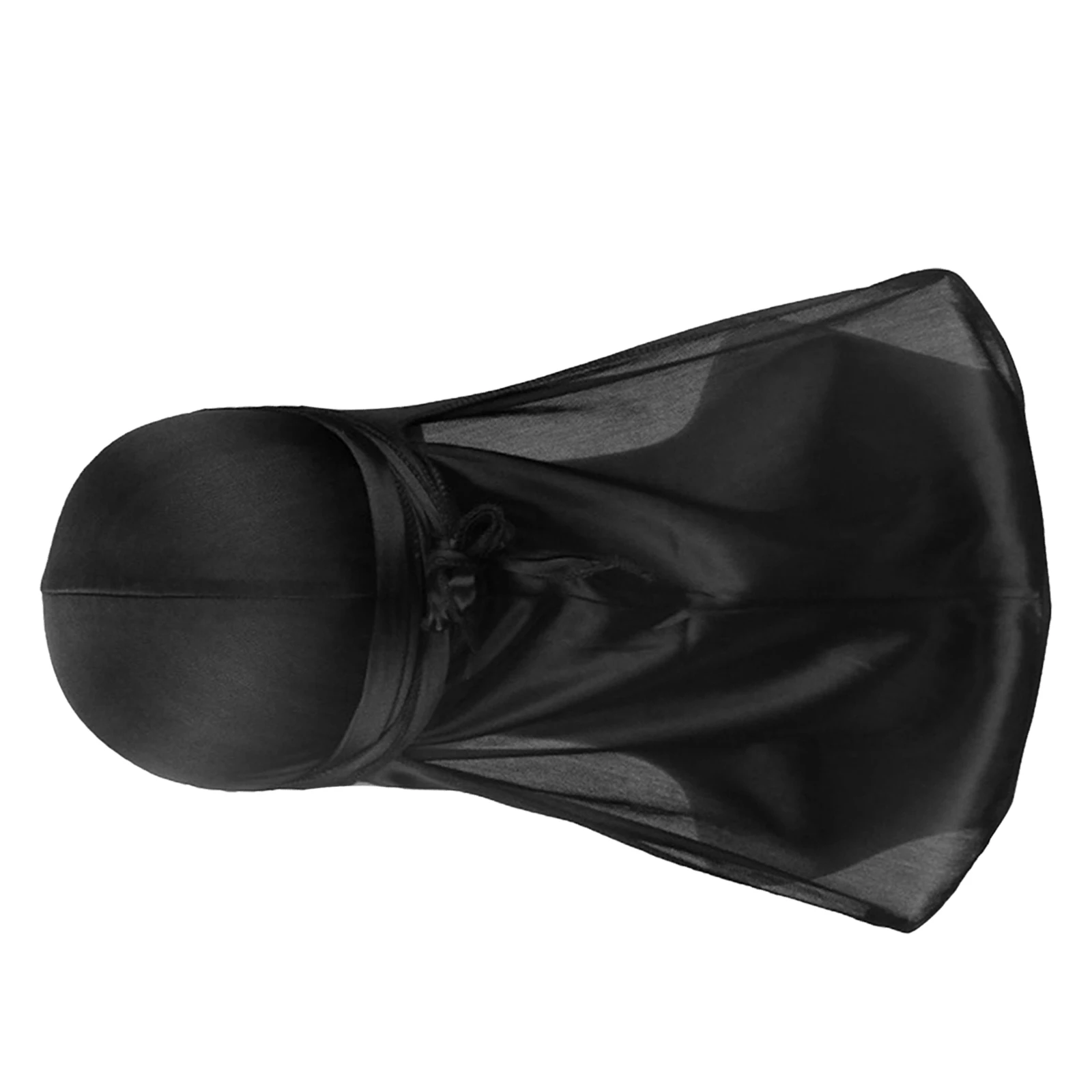 

Silk Durag Long Tail Satin Headscarf Unisex Elastic Turban Hat For Women Men Sleep Chemo Hair Wrap Fitness Accessory