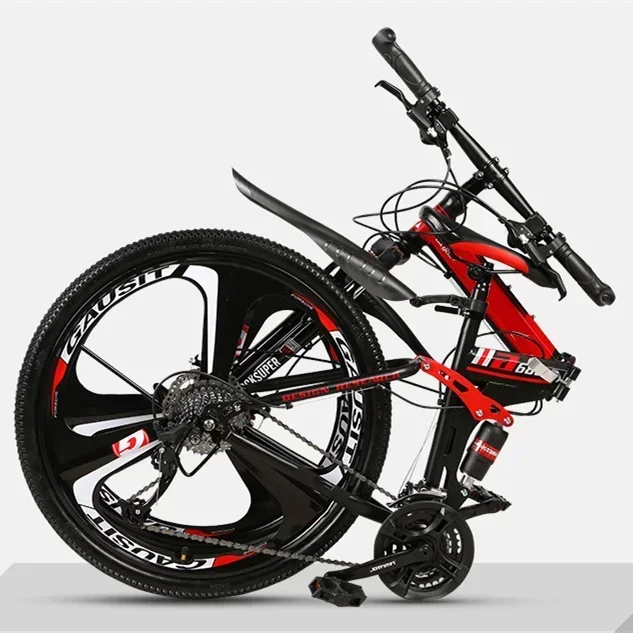 성인용 접이식 자전거용 21/24/27 속도 자전거 29인치 운동 산악 자전거 29