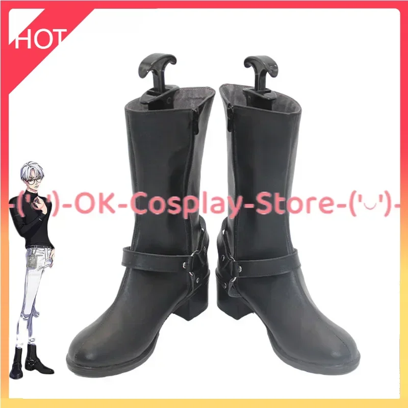 KUSANAGI RIKAI Cosplay Shoes Game Charisma Cosplay Prop Halloween Carnival Boots Accessories Custom Made