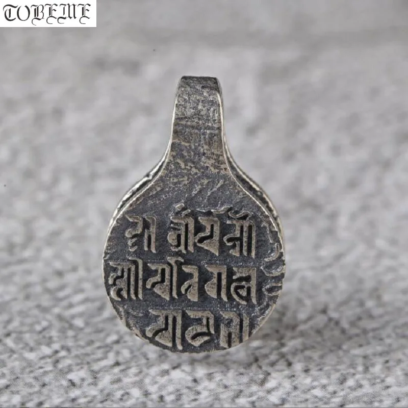 Handcrafted 925 Silver Tibetan Six Words Proverb Bum Counter Sterling Buddhist OM Mantra Prayer Beads Mala's Counter