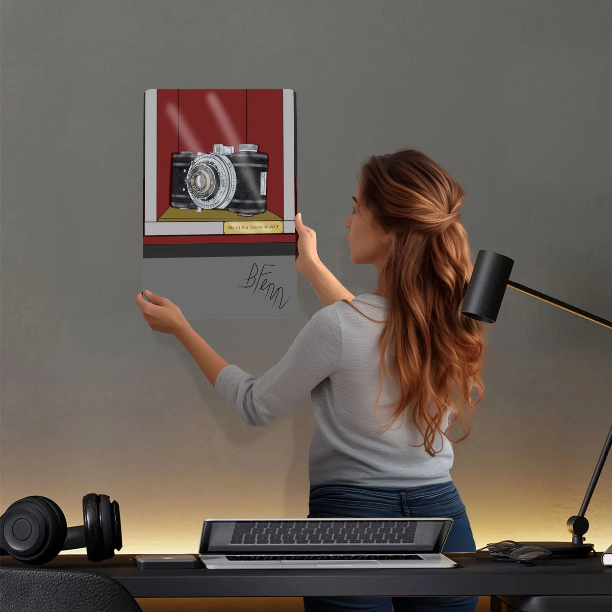 خمر كاميرا الصقر علامات معدنية الفيلم المشارك مخصص صفيح تسجيل ل جدار الفن الديكور الأشياء الرجعية لديكور غرفة تصميم