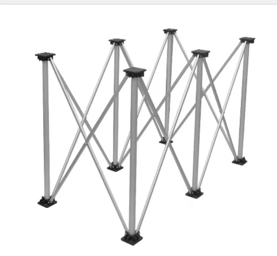 Aluminum Alloy Spider Leg Support Frame Woodworking Convenient Folding Telescopic Work Table Outdoor Folding Table Legs