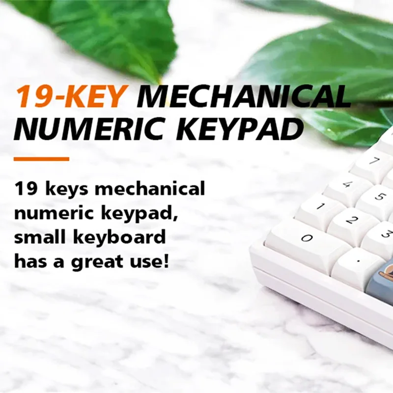 Darmoshark 19key K3pro Rgb Bluetooth Wireless Numeric Mechanical Gaming Keyboard Hot Swap Huano Switch Laptop Pc Mini Keypad Hot