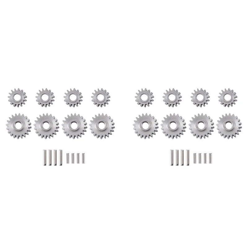 

16Pcs Overdrive Steel Portal Axle Gear Set 20T 15T For 1/24 FMS FCX24 RC Crawler Car Upgrade Parts