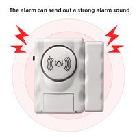 Wireless Alarm Security System 90dB Siren MC06 Door/Window Entry Sensors Kit Home Protection Independent Opening Magnetic