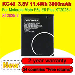 KC40 New 3000mAh Battery For Motorola Moto E6 Plus XT2025-1 XT2025-2 In Stock High Quality With Tracking Number