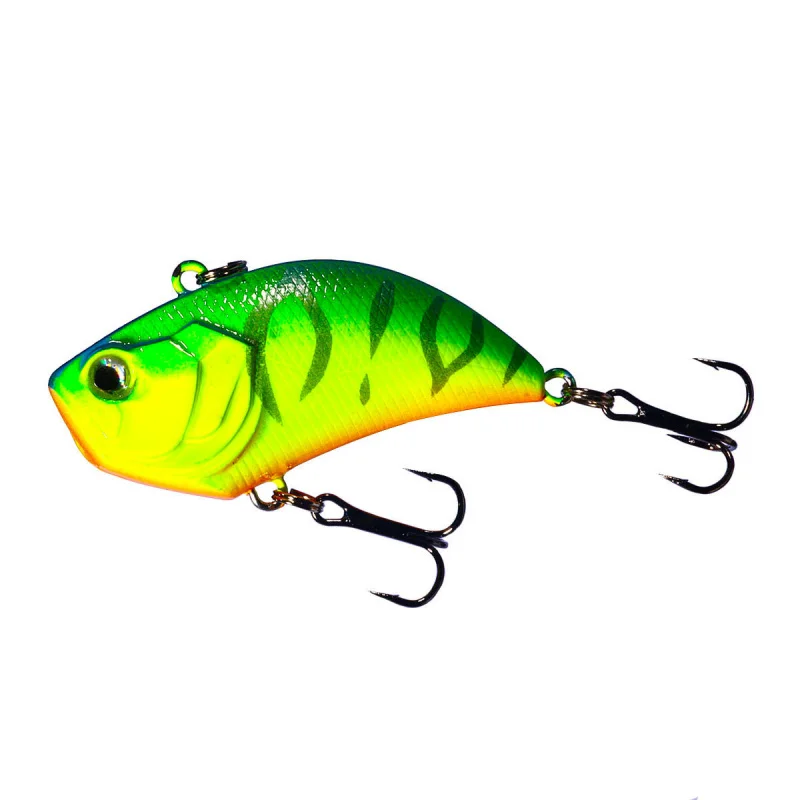 New Lure Plastic Bigvib Hard Bait with Rattle Beads 5.4cm 13