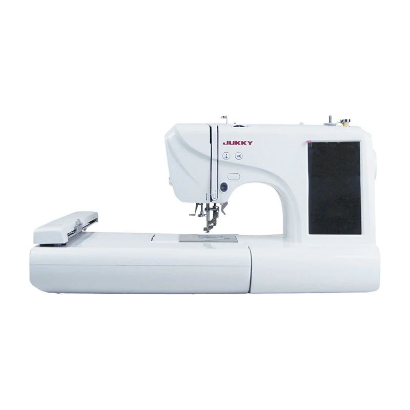 

JUKKY ES5 Domestic Household Embroidery Sewing Machine Manual Feed Mechanism Chain Stitch Embroidery Machine for Garment Shop