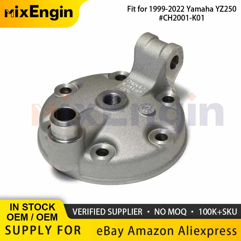 

Motorcycle Engine Parts Cylinder Head Works Standard Bore Fit For 1999-2022 Yamaha YZ 250 OEM Replacement CH2001-K01 YZ250
