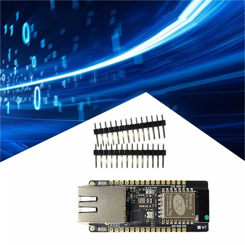 ETH01-EVO Enlightenment Display ESP32-C3 module WIFI Ethernet 3 in 1 Internet of Things Updated