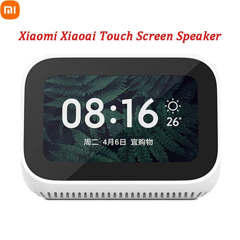 China Version Xiaomi Xiaoai Touch Screen Speaker Xiaoai Classmate Smart Speaker Bluetooth Wireless Audio Mijia APP Link Control