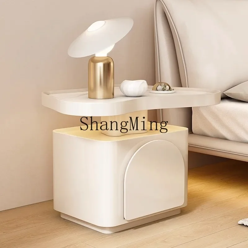 FG أريكة بلاطة الصخور جانب صغير عدد قليل من غرفة المعيشة على شكل خاص زاوية الرياح البيضاء الإبداعية عدد قليل من طاولات السرير الغيوم #3