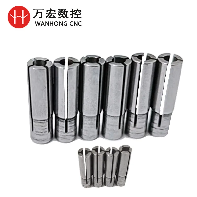 CNC Collet Conversion Sleeve Adapter 6MM/6.35MM to 3.175mm/4mm for Engraving Machine Accessories