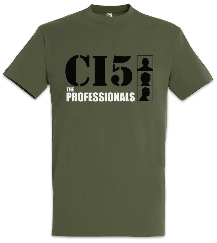 

THE PROFESSIONALS T-SHIRT - Jackson CI5 Gordon UK Intelligence TV Series T-Shirt Unisex T-shirts for Men Women Summer