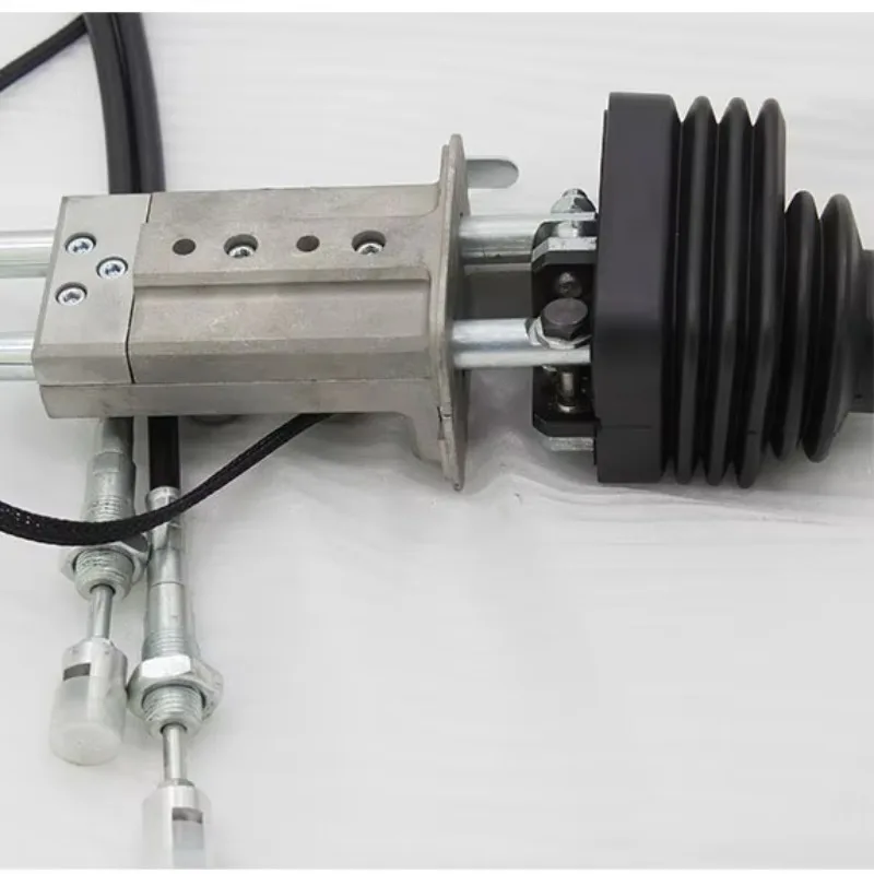 

Hydraulic Joystick For Loader Tractor Joystick Control Kit With Cables 2M