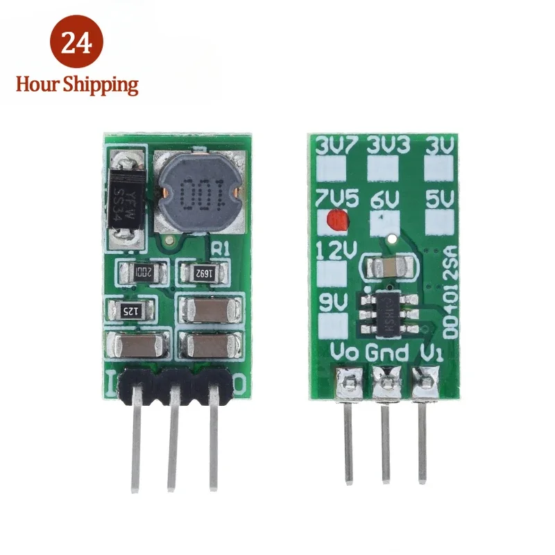 DD4012SA 1A DC 5-40V to 3V 3.3V 3.7V 5V 6V 7.5V 9V 12V Regulator DC-DC Step-Down Buck Converter Module Board