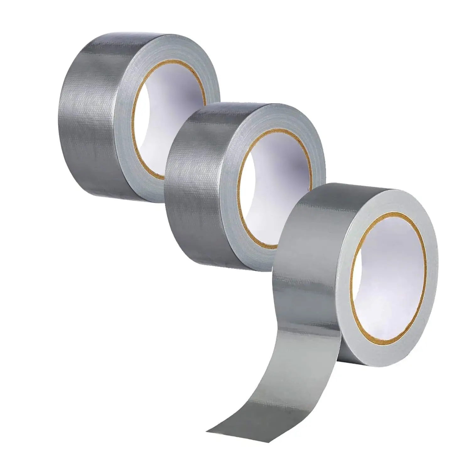 Duct Tape Heavy Duty Waterproof Silver,Strong Adhesive No Residue Bulk for Home Use, DIY, Projects, Outdoor Repairs Tear by Hand